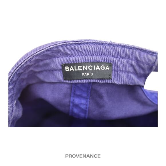 🔴 Balenciaga Campaign Cap - Washed Blue - Picture 9 of 10